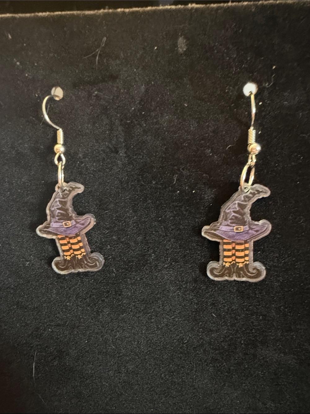 🎇Multi🎇Halloween Witch Hat Drop Earrings (3/$15)